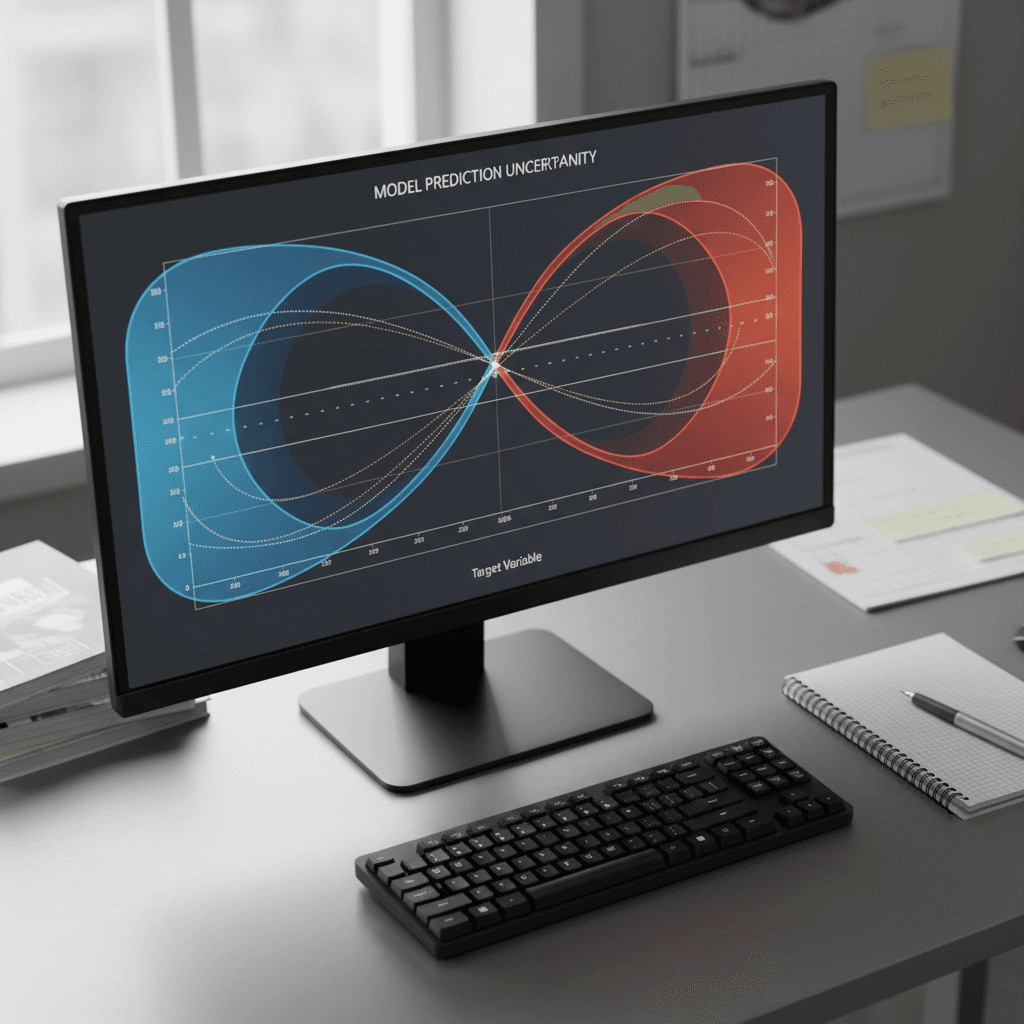 Regression forecasting template visualization