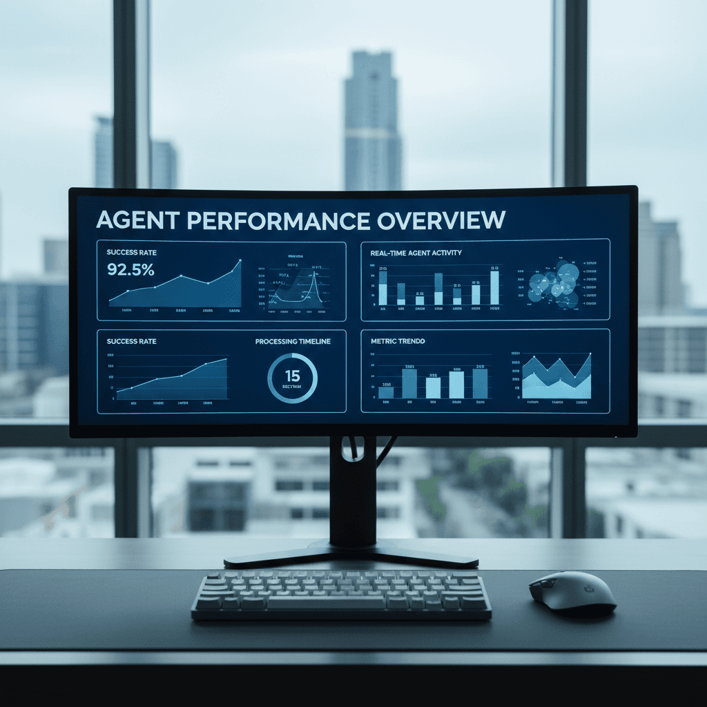 Agent performance metrics and analytics